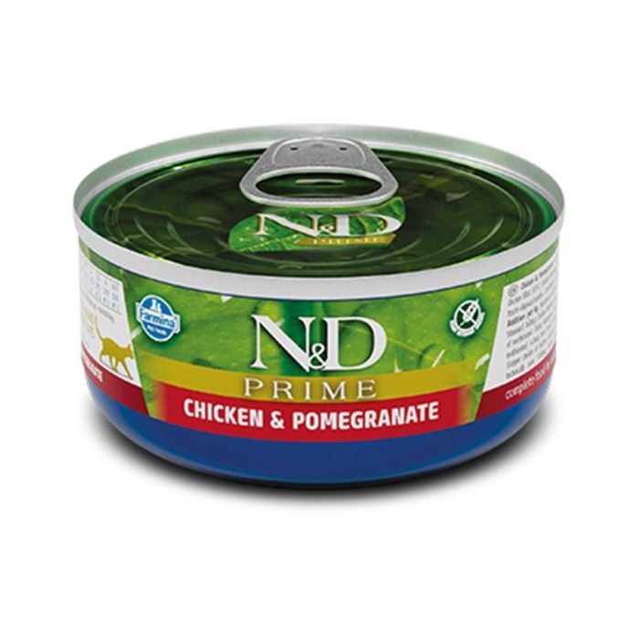 Farmina N&D Prime Chicken & Pomegranate Canned Wet Cat Food 70g