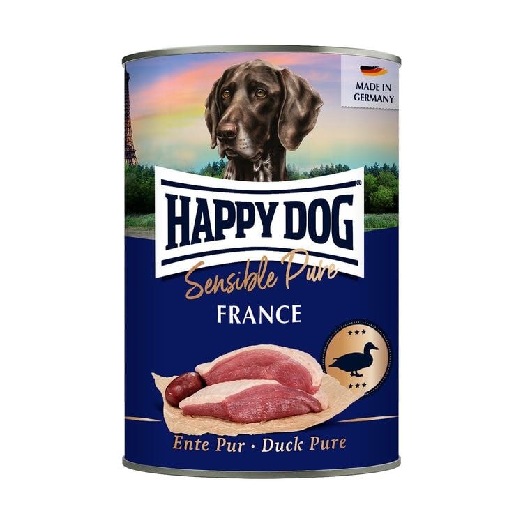 Happy Dog Sensible Pure Duck Wet Dog Food 400g