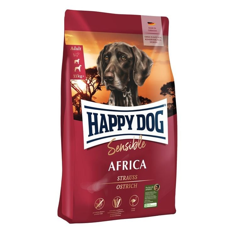 Happy Dog Supreme Sensible Africa Ostrich Dry Food