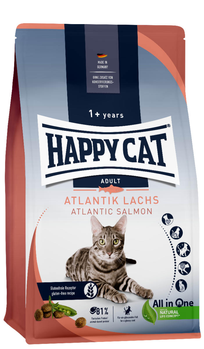 Happy Cat Atlantic Salmon Adult Dry Cat Food