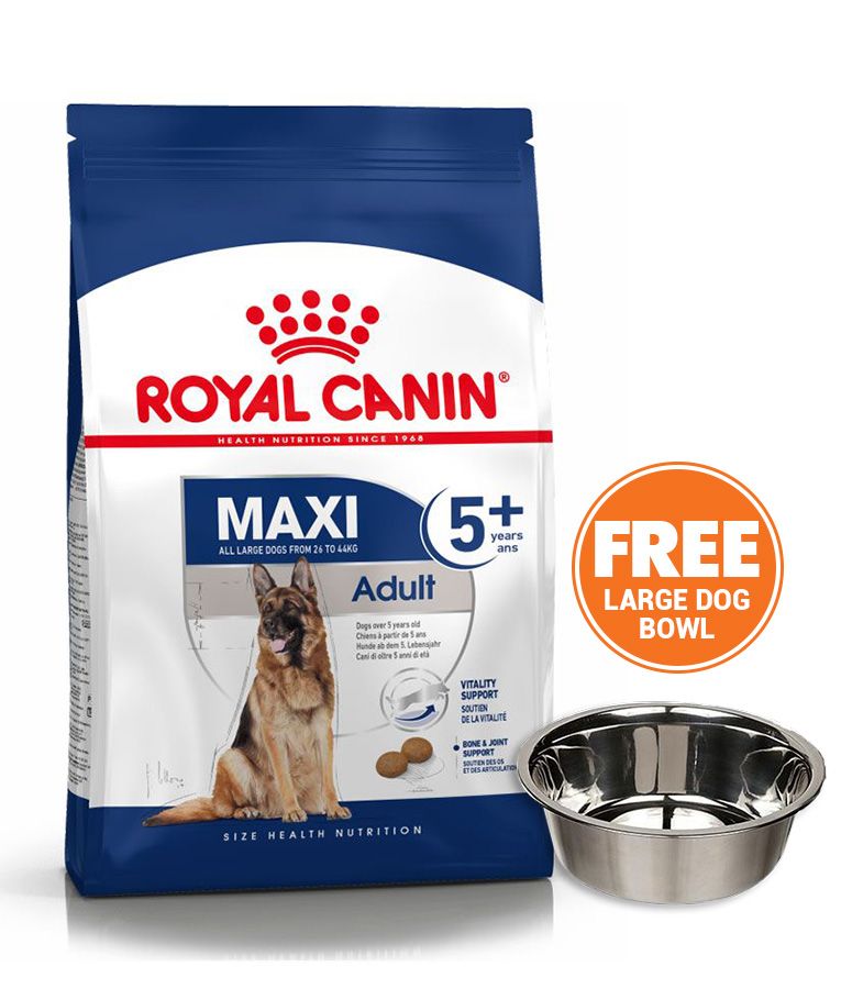 Royal Canin Maxi Adult 5+ Food for Mature Large Breed Dogs